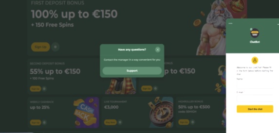 Casino Visa NL Online
