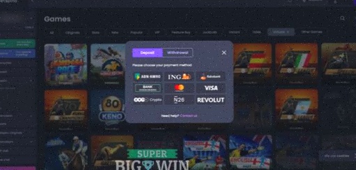 Mastercard Casino Banner
