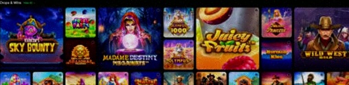 Bonanza Slots spellen aanbod